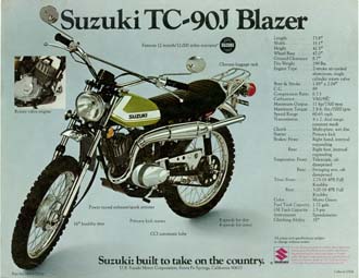 Suzuki TC90J Blazer