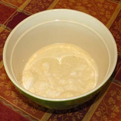 Waffle batter